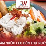 Cách làm nước lèo bún thịt nướng Huế