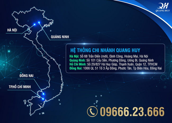 Hệ thống phân phối của Quang Huy