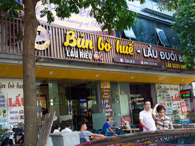 kinh doanh bún bò huế