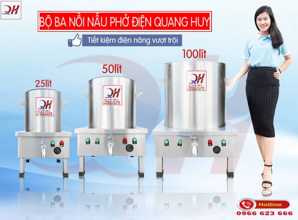 Nồi nấu phở tiết kiệm điện