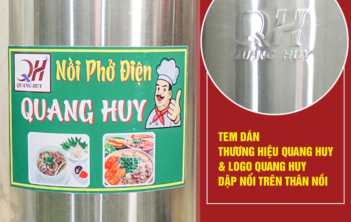 Nồi phở 60 lít Quang Huy