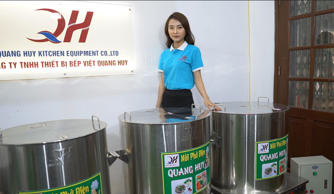 Giá nồi nấu phở Quang Huy