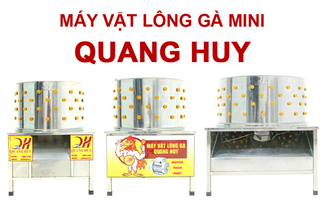 Máy vặt lông gà mini Quang Huy