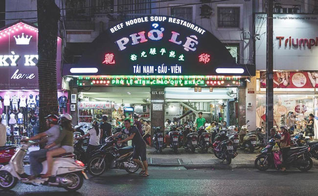 Review phở Lệ
