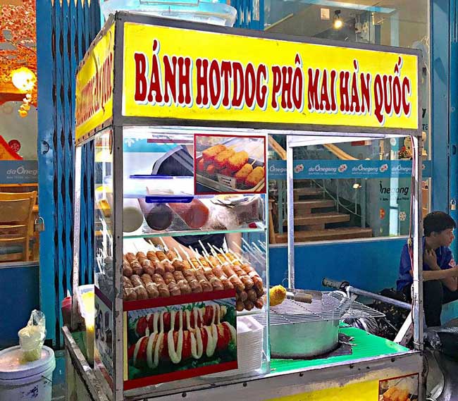 Tổng quan về xe bán hotdog