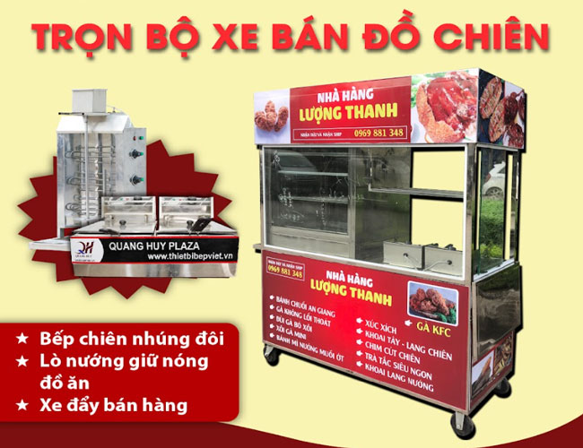 Xe bán đồ ăn vặt Quang Huy