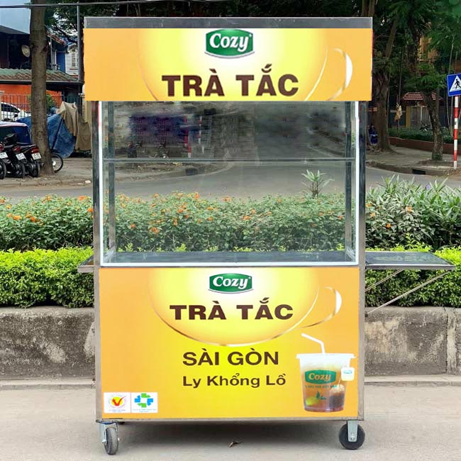 Xe bán trà tắc Quang Huy
