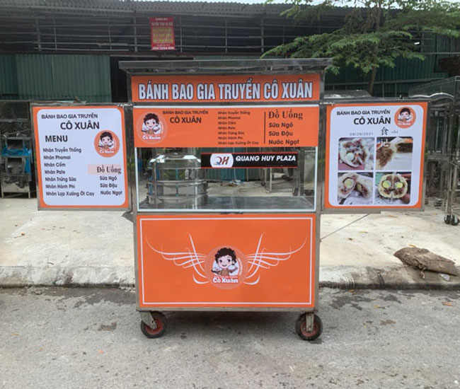 Xe bánh bao mới Quang Huy