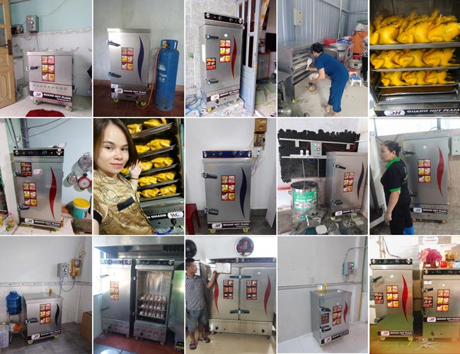 Feedback tủ cơm công nghiệp Quang Huy