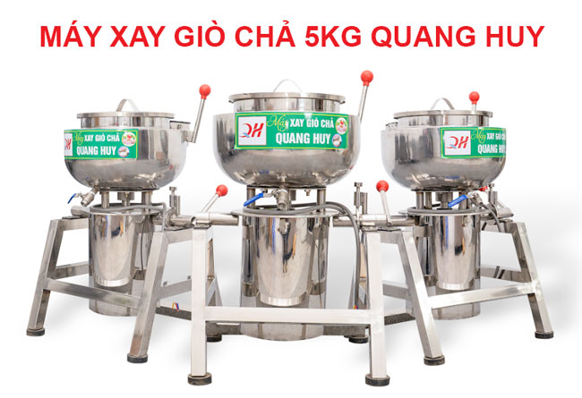 Máy xay giò chả 5kg Quang Huy