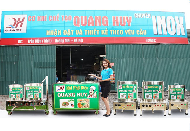 Nồi phở điện sản xuất