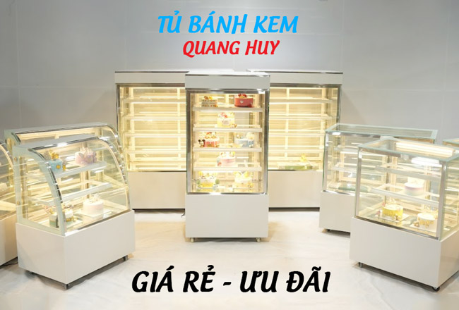mua tủ bánh kem 5 tầng Quang Huy