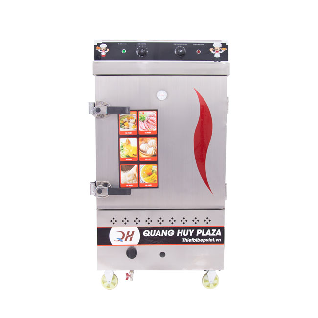Tủ cơm công nghiệp 8 khay điện gas